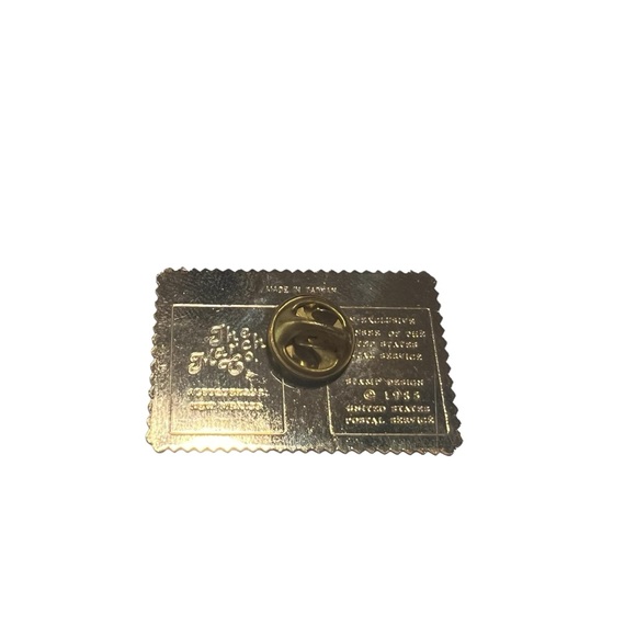 2 USPS Enamel Stamp Pins - Season’s Greetings & Breast Cancer Awareness - Picture 4 of 5